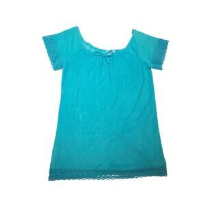 VTG Beach Cover Terry Cloth Dress / Bathing Suit Cover Pretty Looks Size M # 226